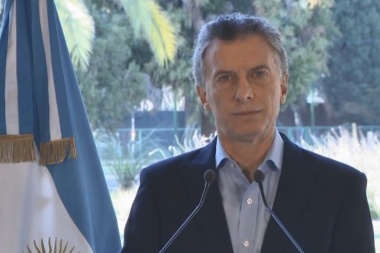 Macri: "Acordamos con el FMI que adelante todos los recursos necesarios"