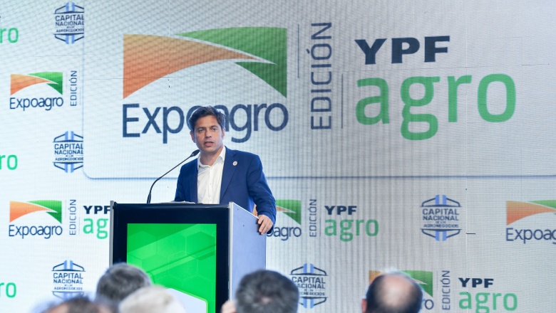Kicillof en ExpoAgro 2024: "La provincia de Buenos Aires es una verdadera potencia agropecuaria"