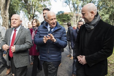Lifschitz acompañó a Lavagna a La Rural y dijo que el agro "es el futuro de Argentina"