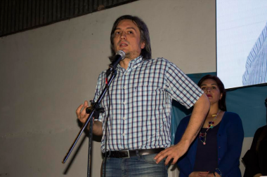 Máximo Kirchner visitó Berisso para acompañar la lista de Unidad Ciudadana