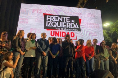 La izquierda cerró su campaña con una fuerte referencia a la crisis en Chile