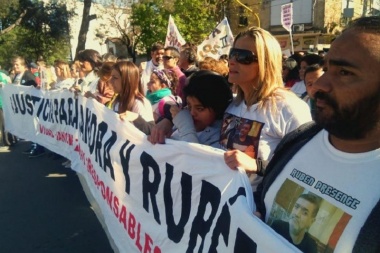 Moreno: Marcharon para exigir justicia por Sandra y Rubén