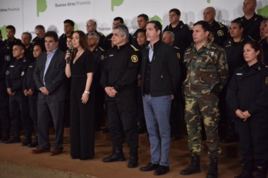 Vidal presentó el registro de policías exonerados de la Bonaerense