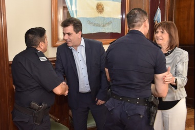 Ritondo ascendió a los policías increpados por un juez en Mar del Plata