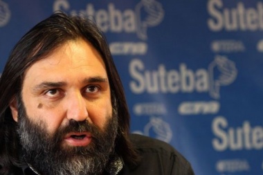 Baradel volvió a rechazar la oferta de un 15% para los docentes