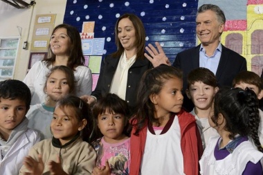 Macri y Vidal lanzaron un plan para 2 mil escuelas con bajo rendimiento