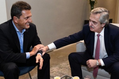 Massa y Alberto Fernández presentaron el "Frente de Todos”