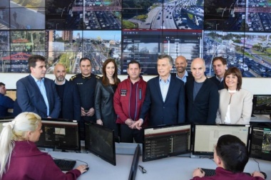 Vidal anunció un plan de seguridad junto a Macri y Rodríguez Larreta