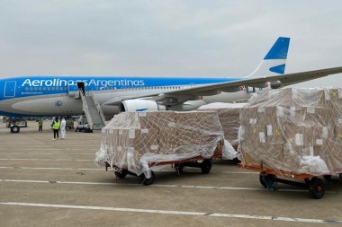 Aerolíneas Argentinas prepara su tercer vuelo a Shanghai para traer insumos médicos