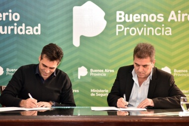 Ritondo y López firmaron convenio de unificación de las policías Local y Distrital