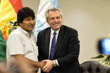 Alberto Fernández se reunió con Evo Morales en Bolivia