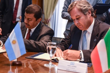 Fondo árabe financiará la construcción de una planta potabilizadora en La Plata