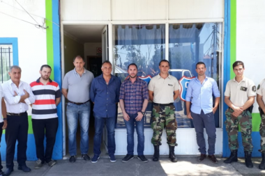 Barragán y concejales supervisaron obras en Roque Pérez