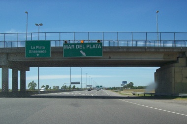 Cierran el tramo entre La Plata y Hudson por obras en la Autopista