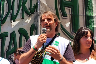 Daniel Catalano: "El movimiento obrero está unido por Cristina"