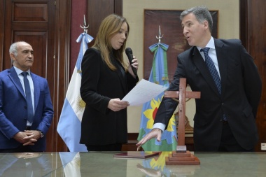 Damián Bonari asumió en el ministro de Economía bonaerense