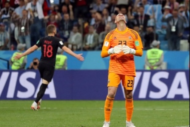 Durísima derrota de Argentina frente a Croacia