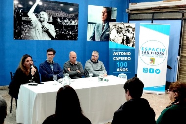 Homenaje en San Isidro a los 100 años de Antonio Cafiero