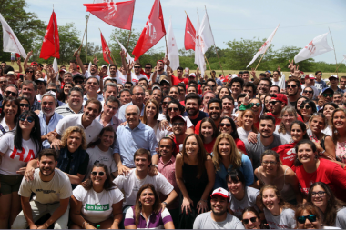 Garro y Vidal participaron del Campamento de la Juventud Radical en La Plata