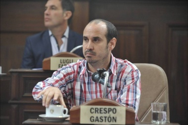 Gastón Crespo se refirió a las inundaciones que sufrieron los barrios ayer