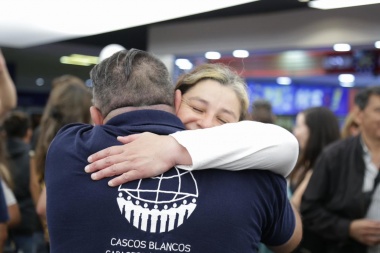 Llegó al país la misión argentina que brindó asistencia humanitaria tras el terremoto que afectó a Türkiye y Siria