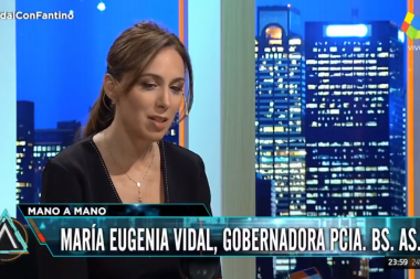 Vidal: "El problema no son los docentes, son los dirigentes gremiales"