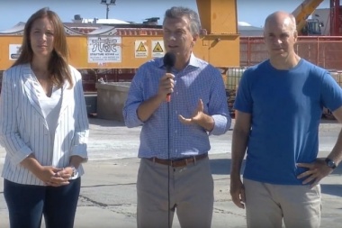 Macri: "En la provincia se hicieron más de 1.800 obras y no hubo cuadernos"