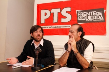 Del Caño aseguró que el FIT "es la alternativa" ante el FMI