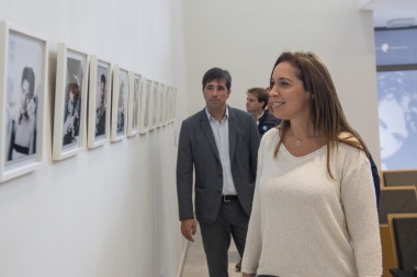 Vidal visitó el Museo Evita en Los Toldos