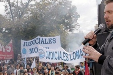Los judiciales bonaerenses vuelven al paro el miércoles y jueves