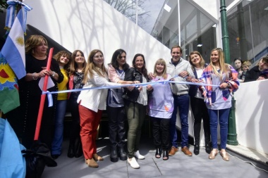 Garro inauguró el nuevo edificio del Jardín Maternal Nº 3