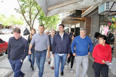 Bucca y Urtubey recorrieron Chacabuco