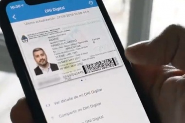 El Gobierno oficializó el DNI digital para celulares