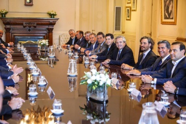 Junto a los gobernadores, Alberto Fernández suspendió el Consenso Fiscal 2019