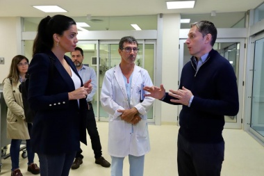 Intendente recorrió el hospital que atenderá exclusivamente casos de coronavirus