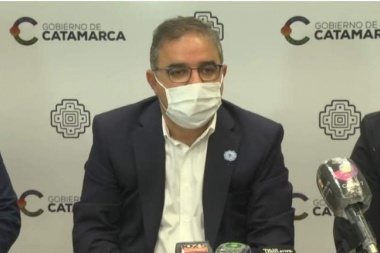 El gobernador de Catamarca confirmó el primer caso de coronavirus en la provincia