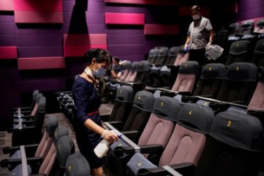 Autorizan la reapertura de las salas de cine