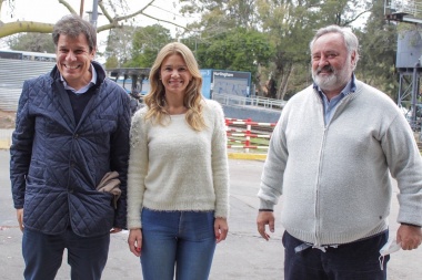 Facundo Manes de recorrida por Hurlingham