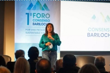 Arabela Carreras abrió el foro Consenso Bariloche