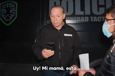 Berni parodia a Randazzo y critica a Vidal