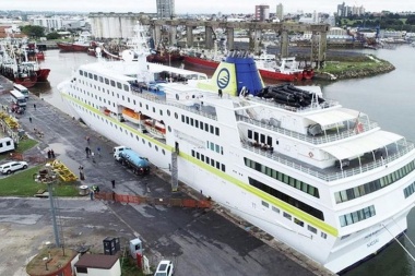 Madryn no permitió amarrar al crucero Hamburt