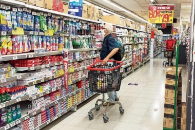 La canasta básica alimentaria aumento un 45,3% durante el 2021