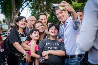 Diego Santilli recorre la Provincia