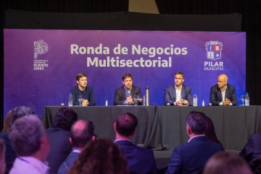 Kicillof participó de la mesa multisectorial de negocios