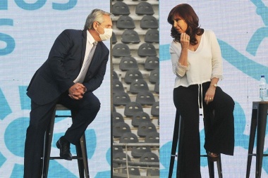 Cristina Fernández saludó a Alberto por la llegada de Francisco