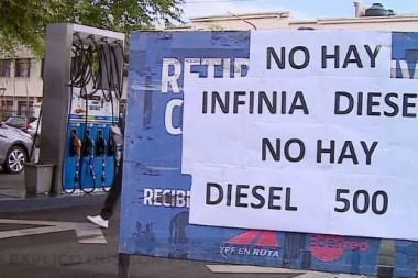 Importarán combustible ante la escasez en varias provincias