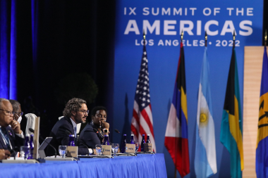 Cafiero en la Cumbre de las Américas: “La OEA nunca más debe legitimar procesos de desestabilización”