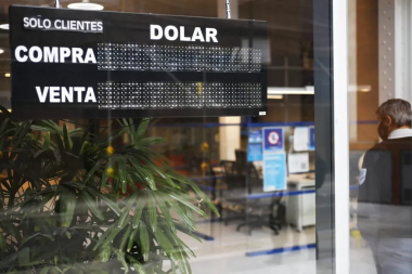 El dólar libre cotiza a $317