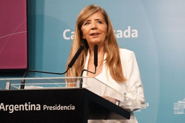 Gabriela Cerruti: "El pueblo argentino va a reconocer la epopeya que realizó este Gobierno"