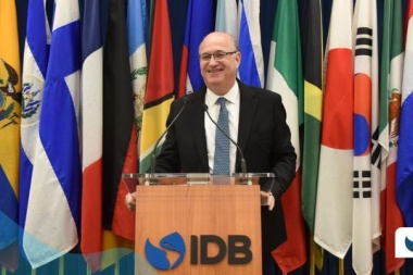El Presidente celebró el primer discurso del titular del BID
